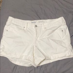 Mossimo denim mid rise shorts